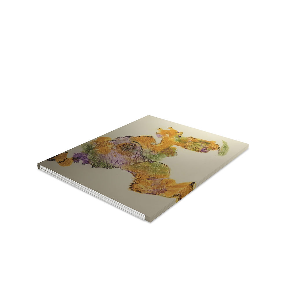 Thumbnail: Artists print on Greeting cards Blank Inside (8, 16, and 24 pcs) (0220)