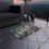 Thumbnail: Outdoor Rug with Artist's Print (0525) Blue Brown Aqua