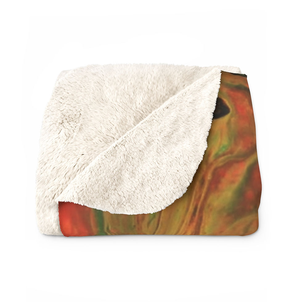 Thumbnail: Artist's Print on Sherpa Fleece Blanket (0145)