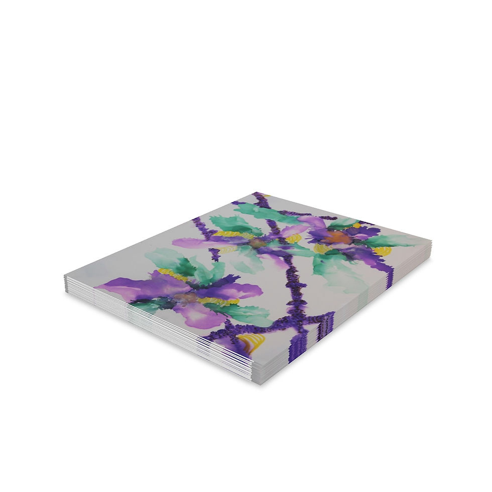 Thumbnail: Greeting cards Blank Inside (8, 16, and 24 pcs) (0728) 