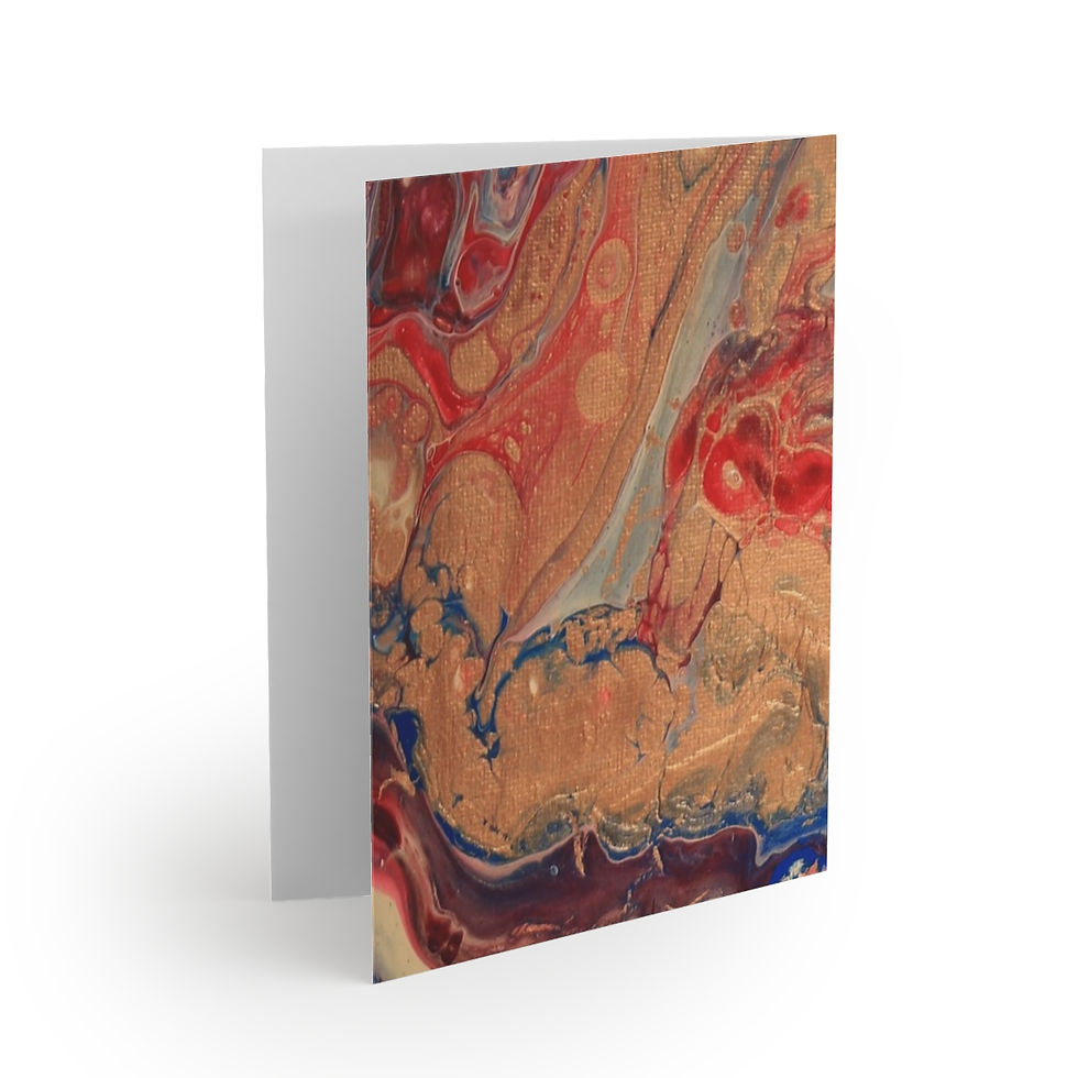 Thumbnail: Artist's print in Greeting cards (Blank Inside)  (8, 16, 24 pcs)(0159)