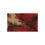 Thumbnail: Outdoor Rug with Artist's Print (0450) Red Black white