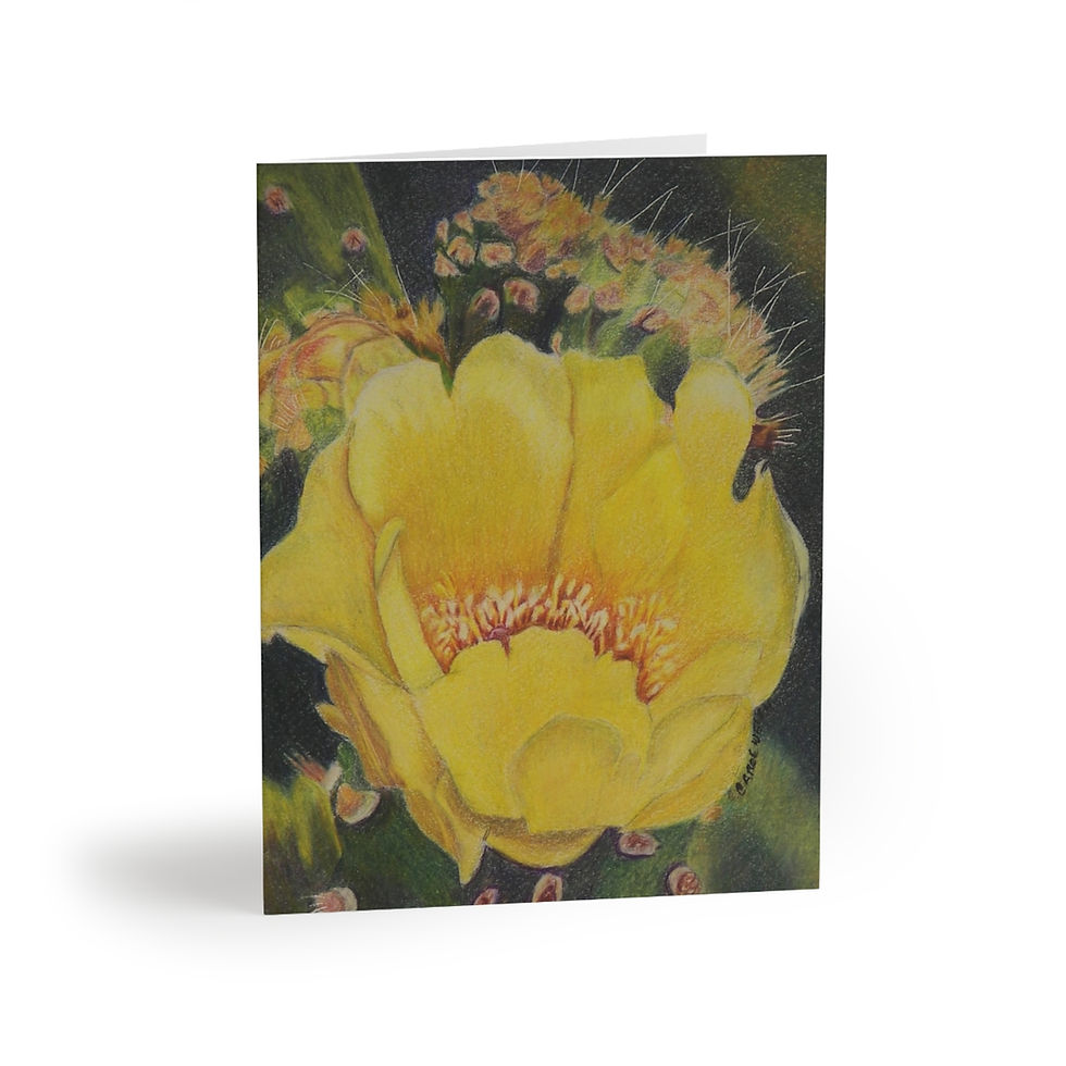 Thumbnail: Artist's Print on Greeting cards Blank Inside (8, 16, 24 pcs) (0201) 
