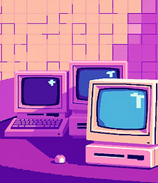 pixelated old computers in purple and pink.jpg