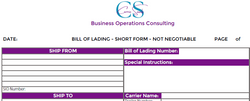 Bill of Lading