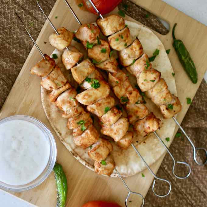 Calories in Shish Taouk