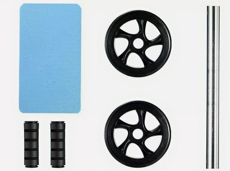 Thumbnail: Ab Roller Exercise Wheel with Easy Grip Handles & Knee Pad