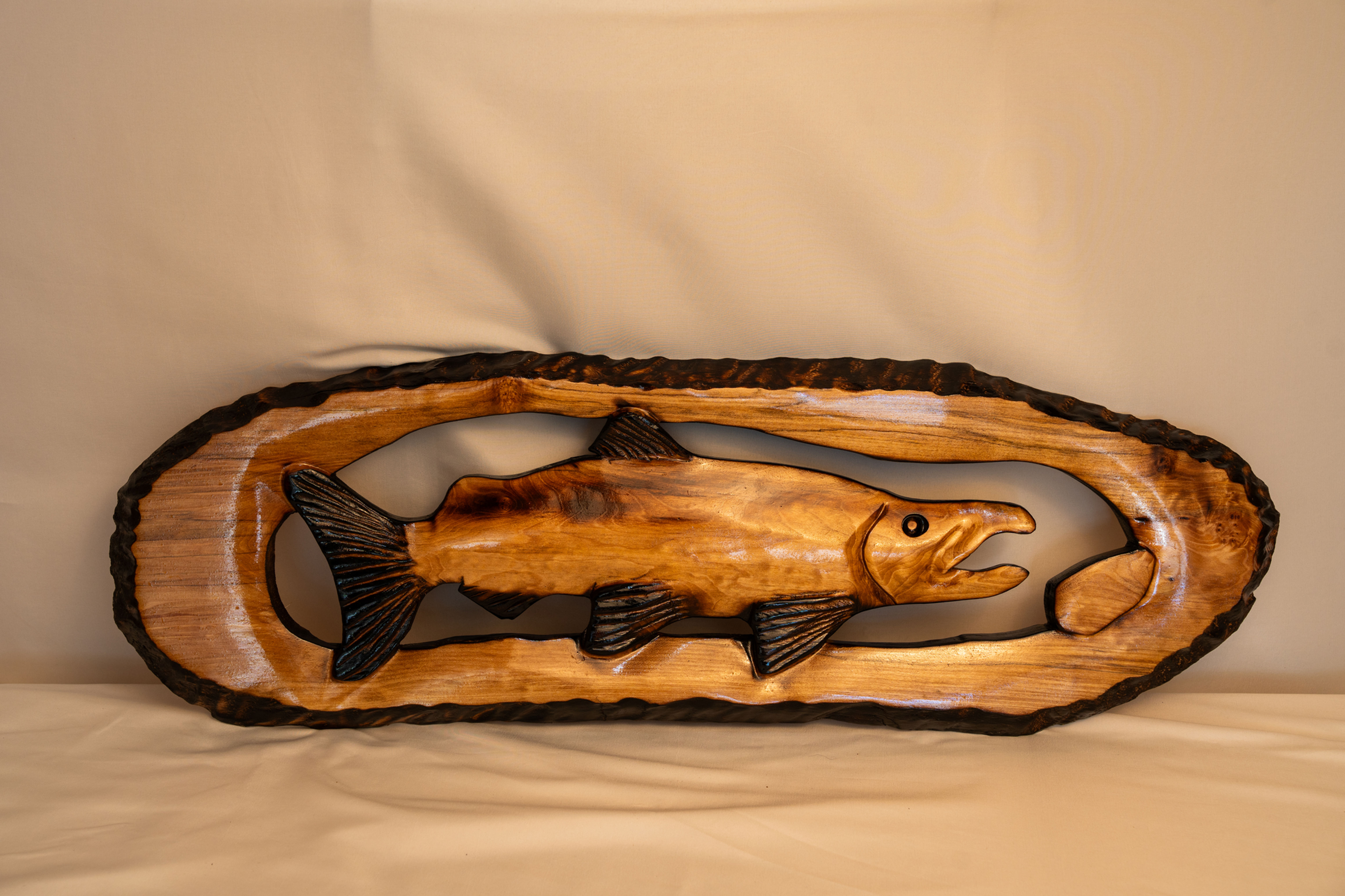 Carved Lake Fish