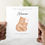 Thumbnail: Personalised Bear 1st Nana Mother's Day Card
