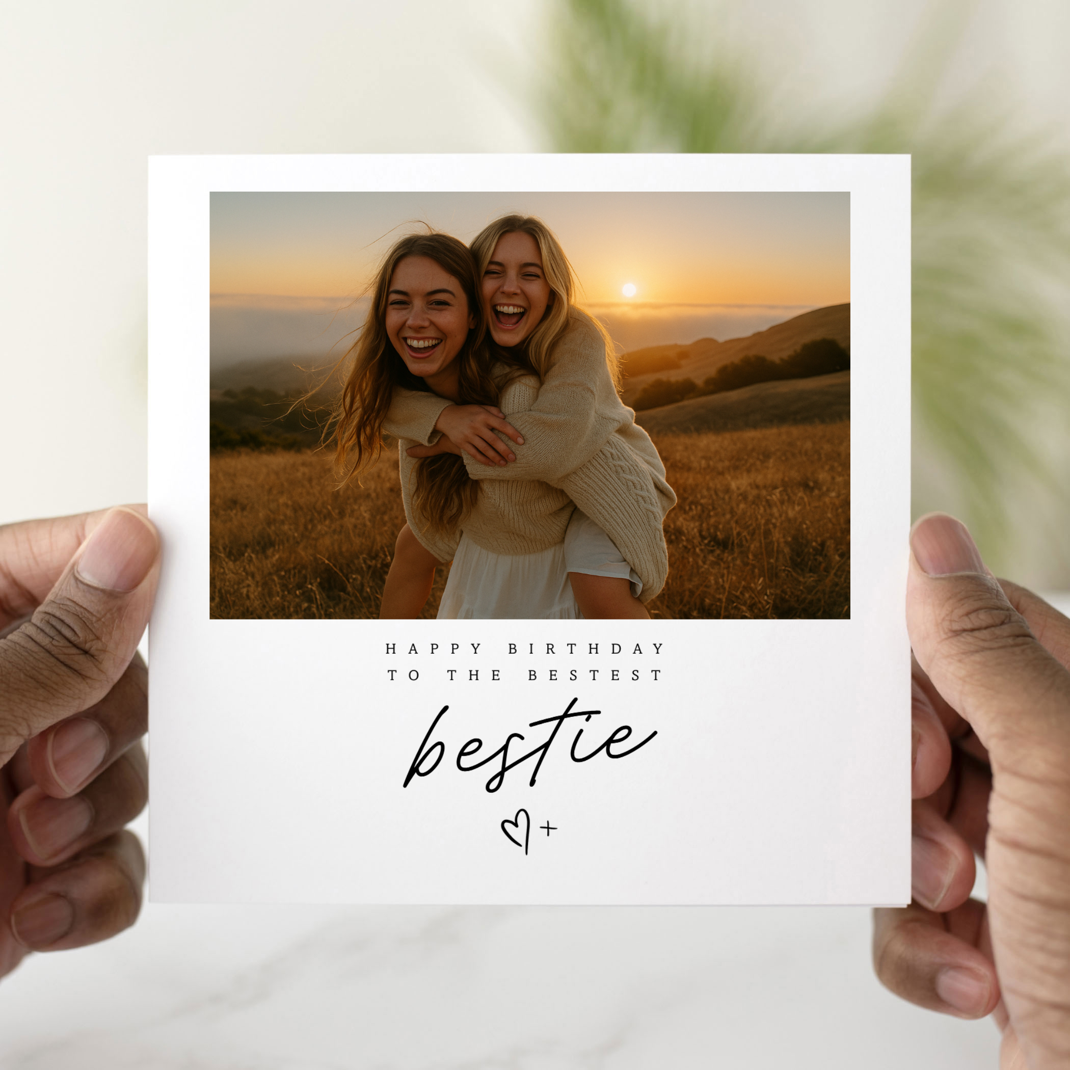 Bestie Birthday Card - Add A Photo