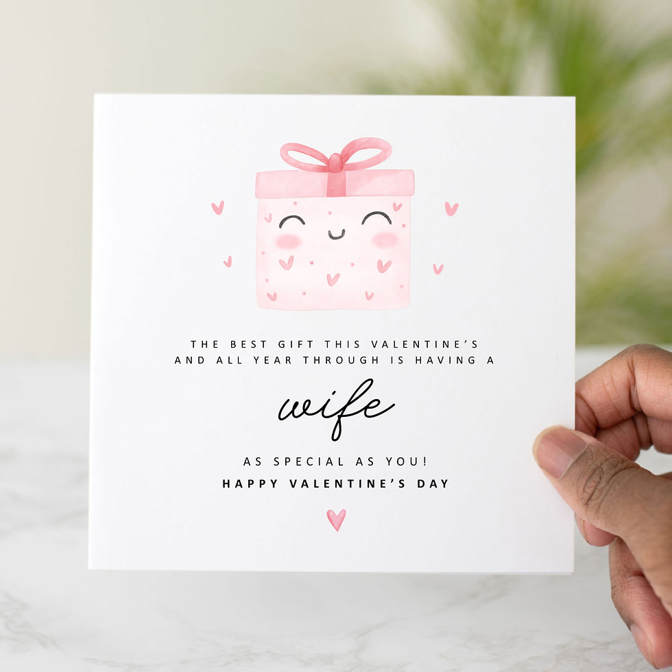 Thumbnail: Wife Valentine's Day Card - Present