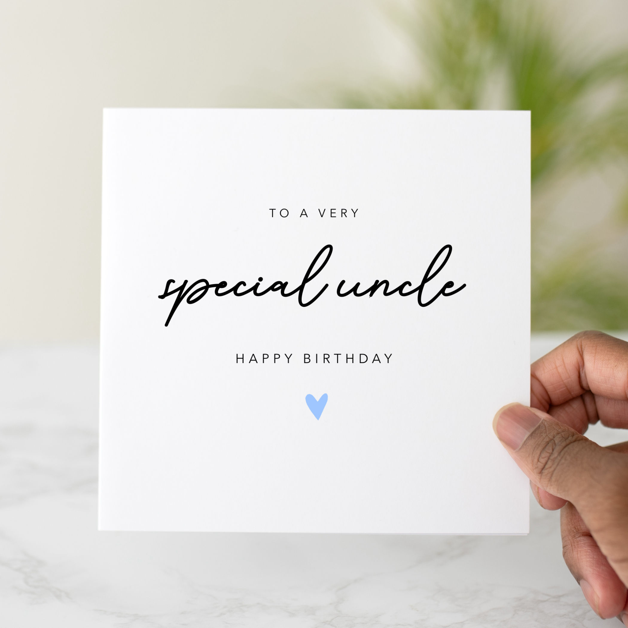 Special Uncle Birthday Card