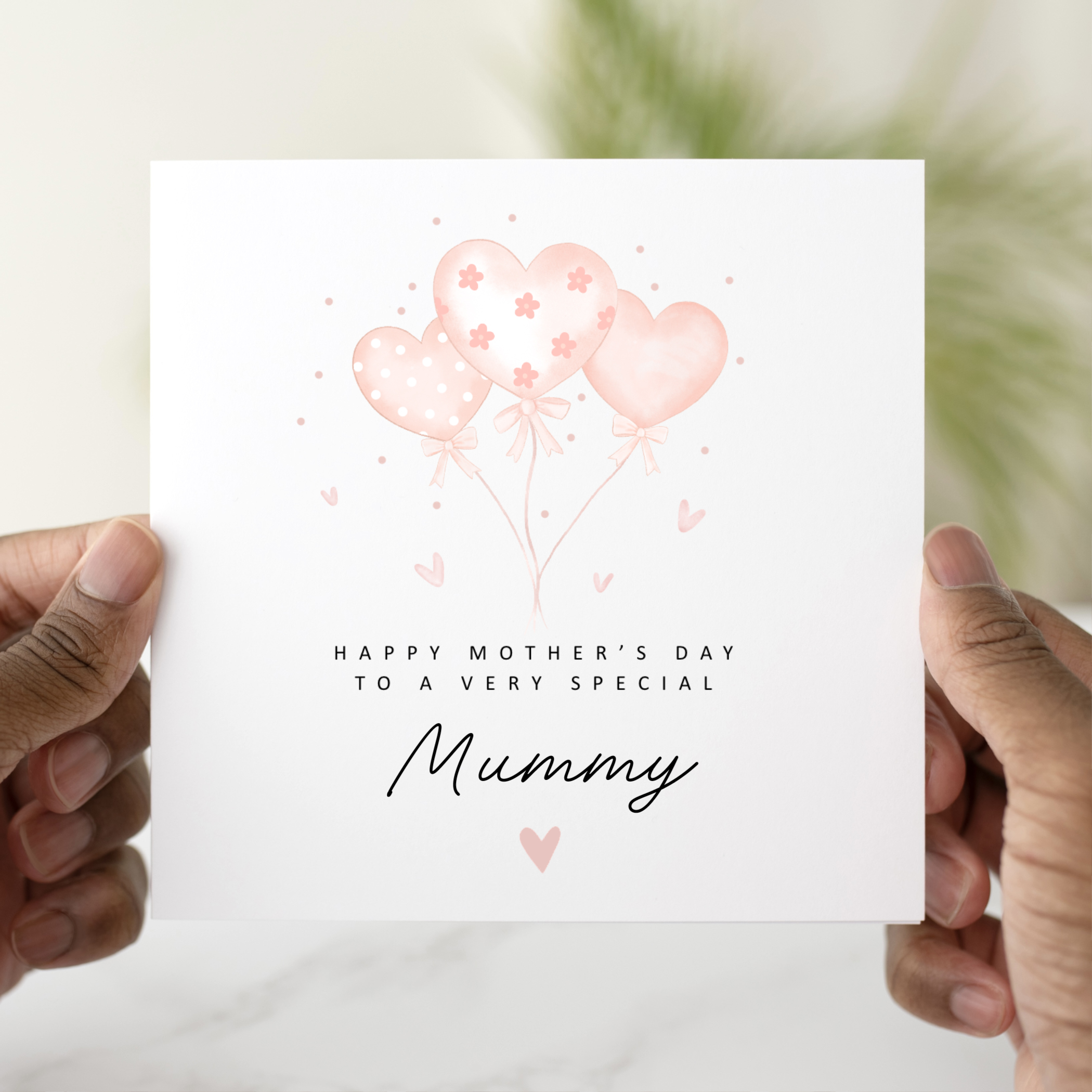 Balloons Mummy Mother's Day Card