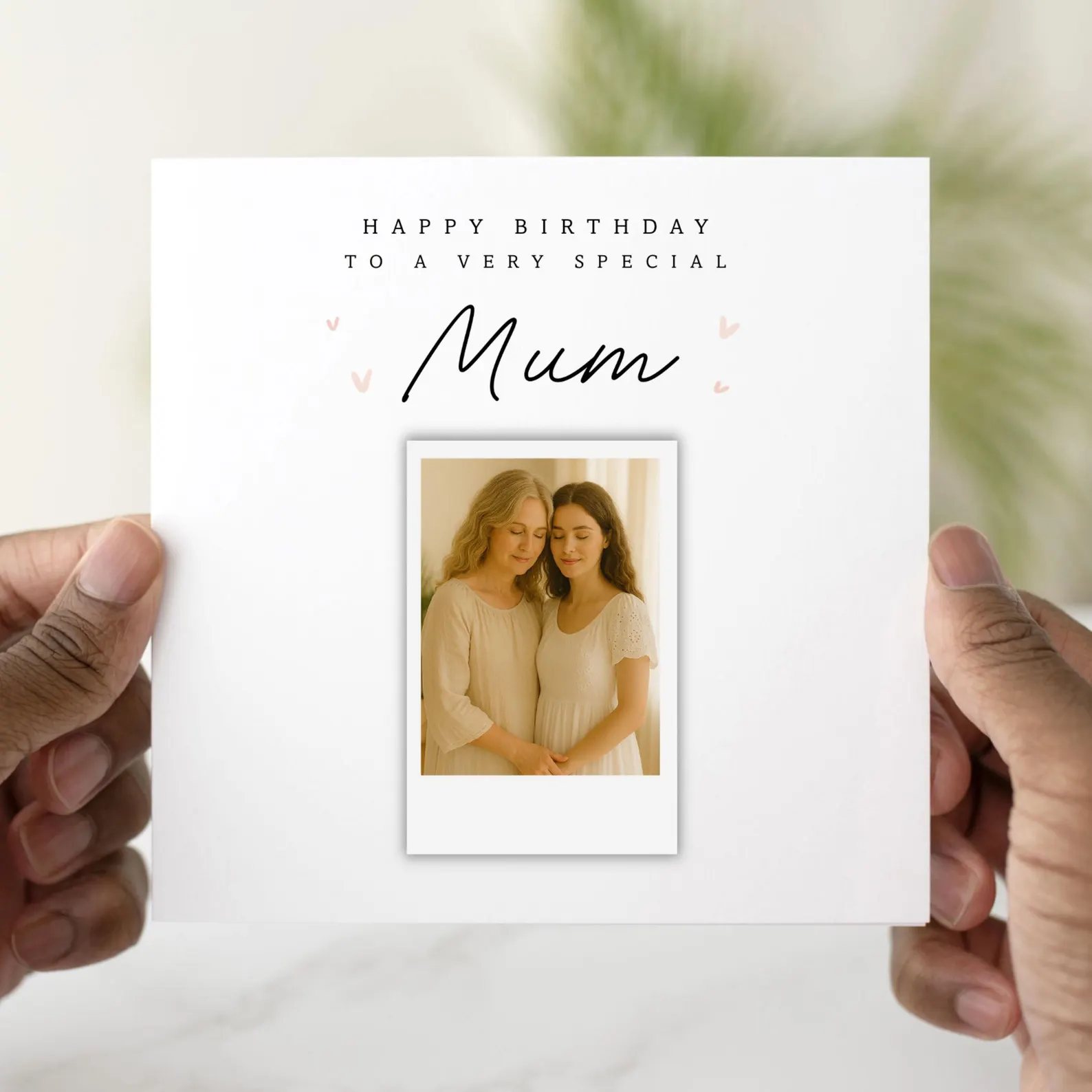 Personalised Mum Birthday Card - Add A Photo