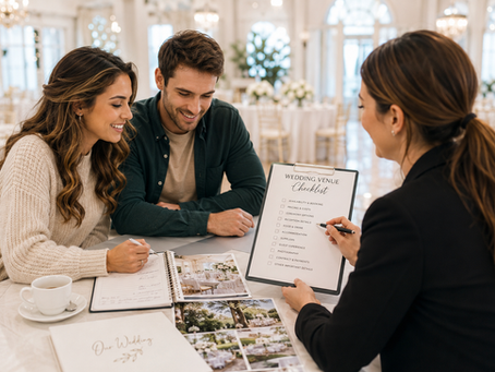 Wedding Venue Viewing Checklist: 100 Questions Every Couple Should Ask Before Booking (2027 UK Guide)