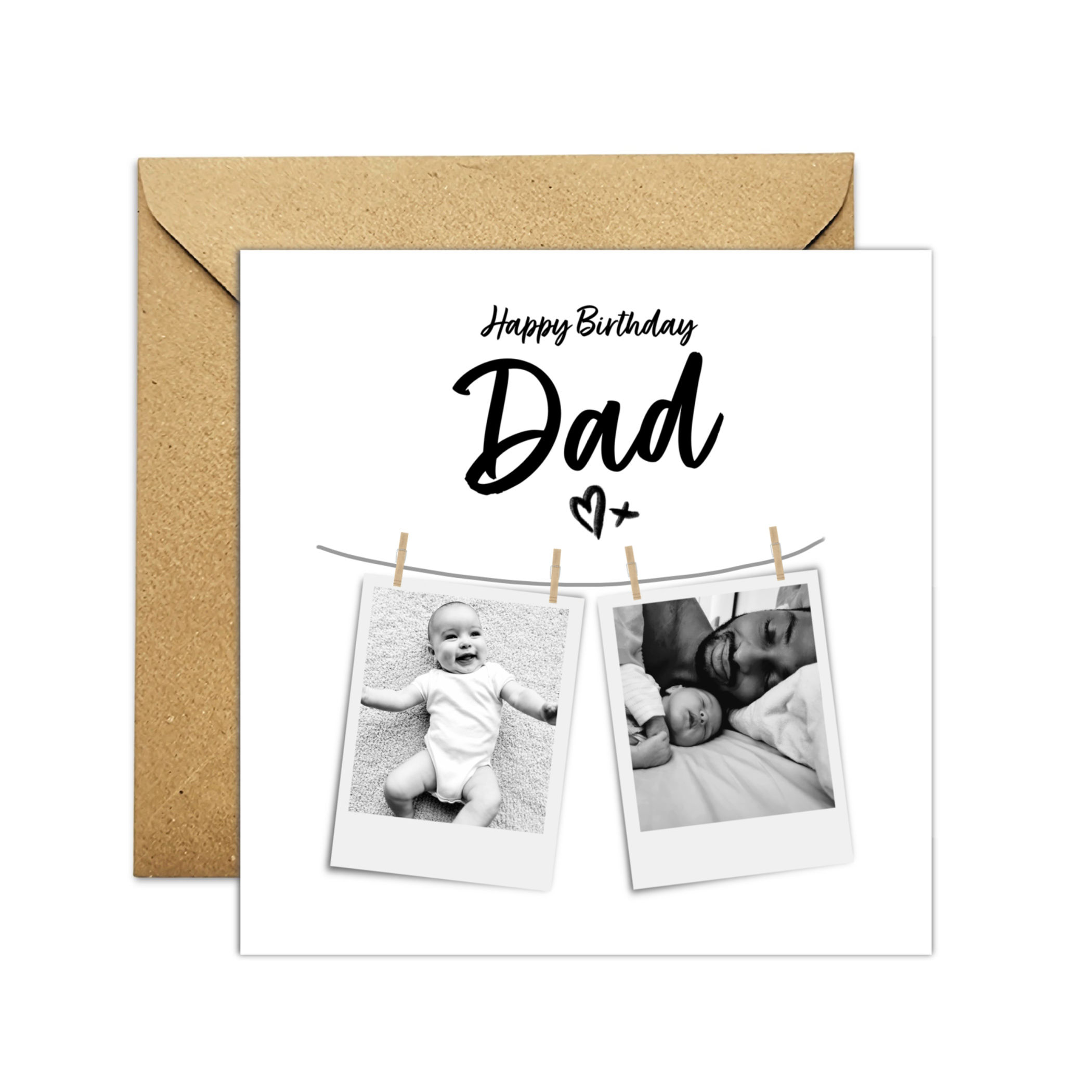 Dad Birthday Card - Photo Card