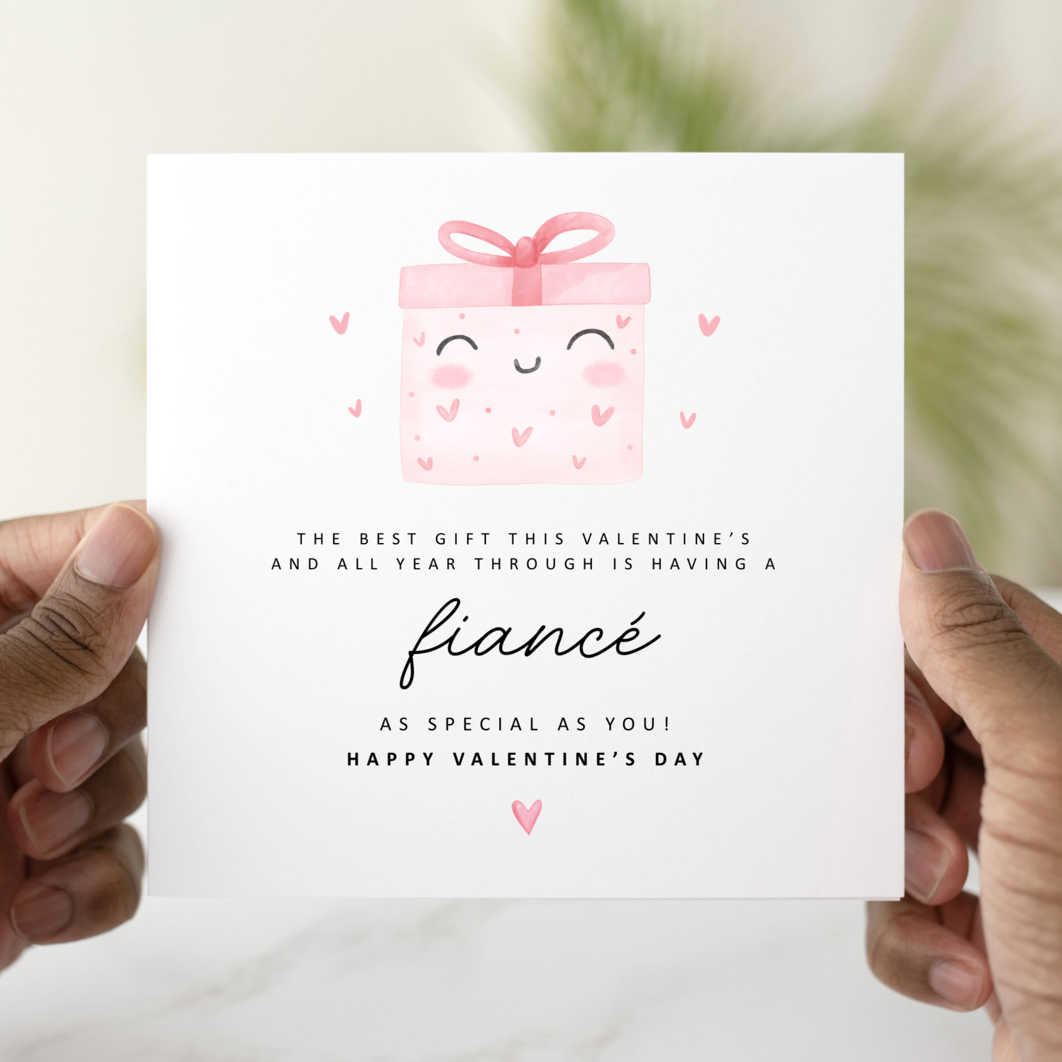 Fiancé Valentine's Day Card - Romantic Gift