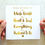 Thumbnail: Fiancé Birthday Card - Husband To Be - Gold Foil