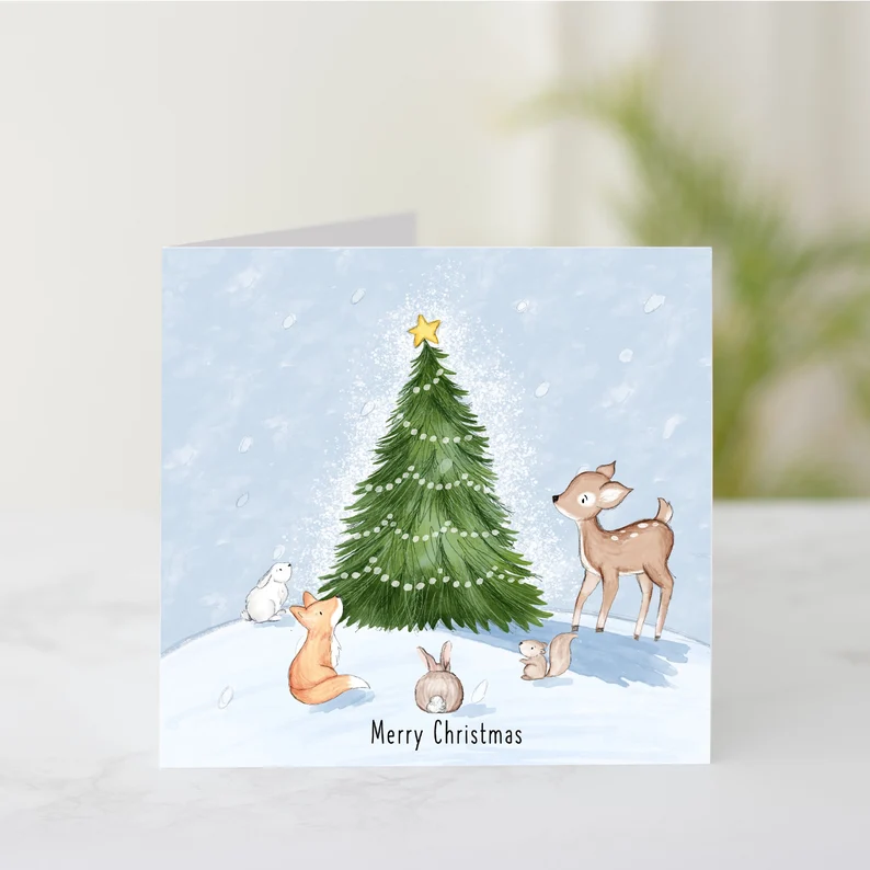 Festive Christmas Card