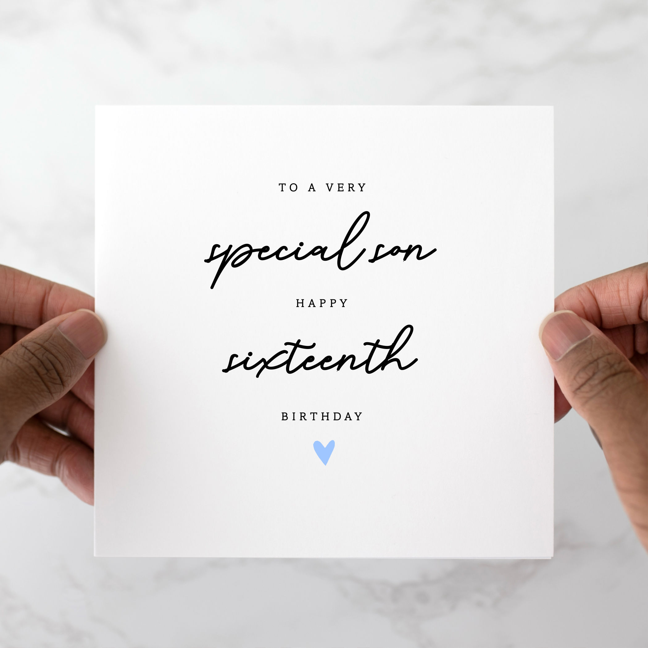 Son 16th Birthday Card