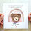 Thumbnail: Nan Birthday Card - Crochet Bear