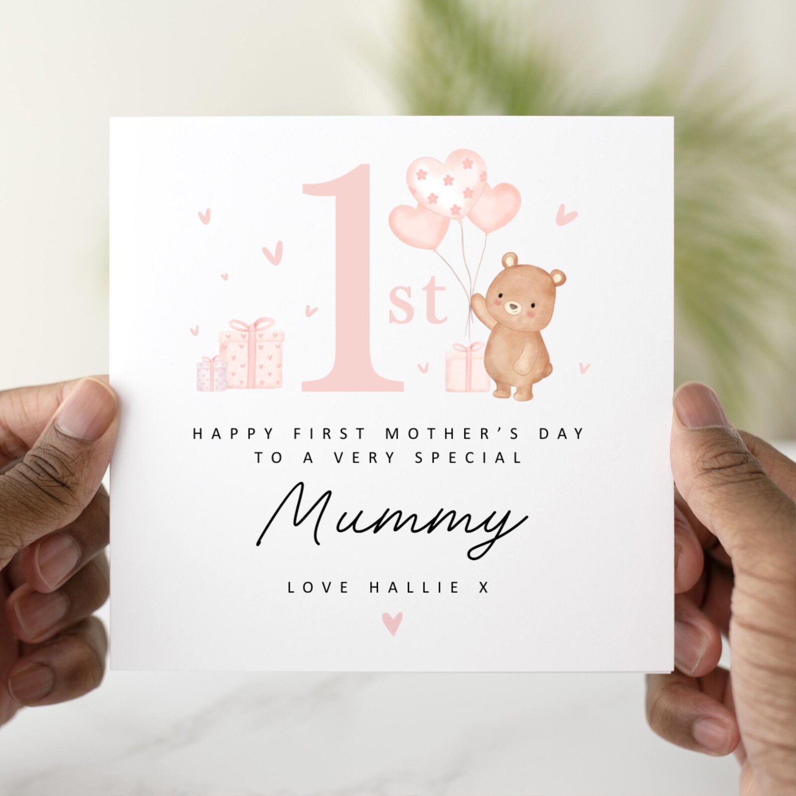 Personalised 1st Mummy Mother's Day Card