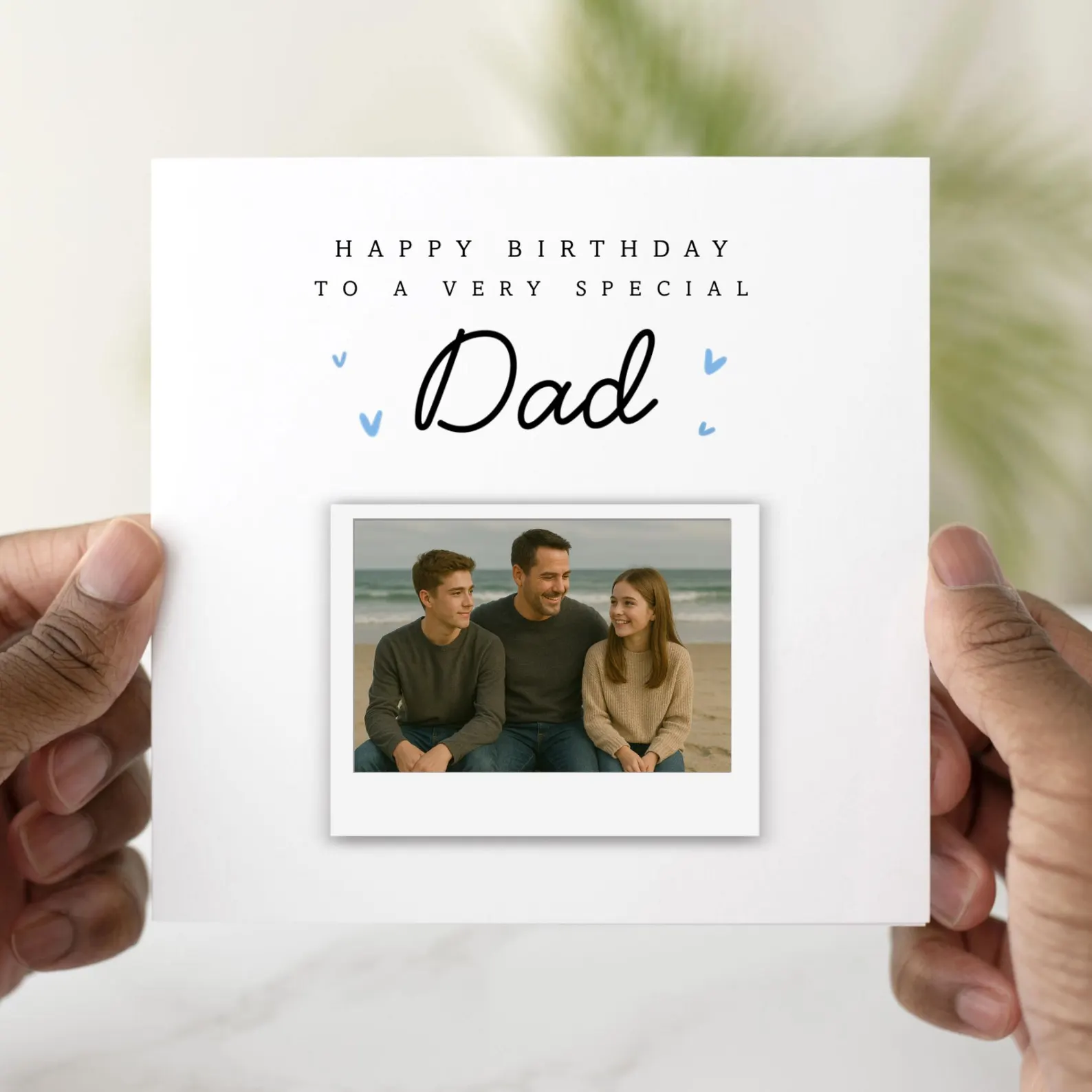 Personalised Dad Birthday Card - Add A Photo