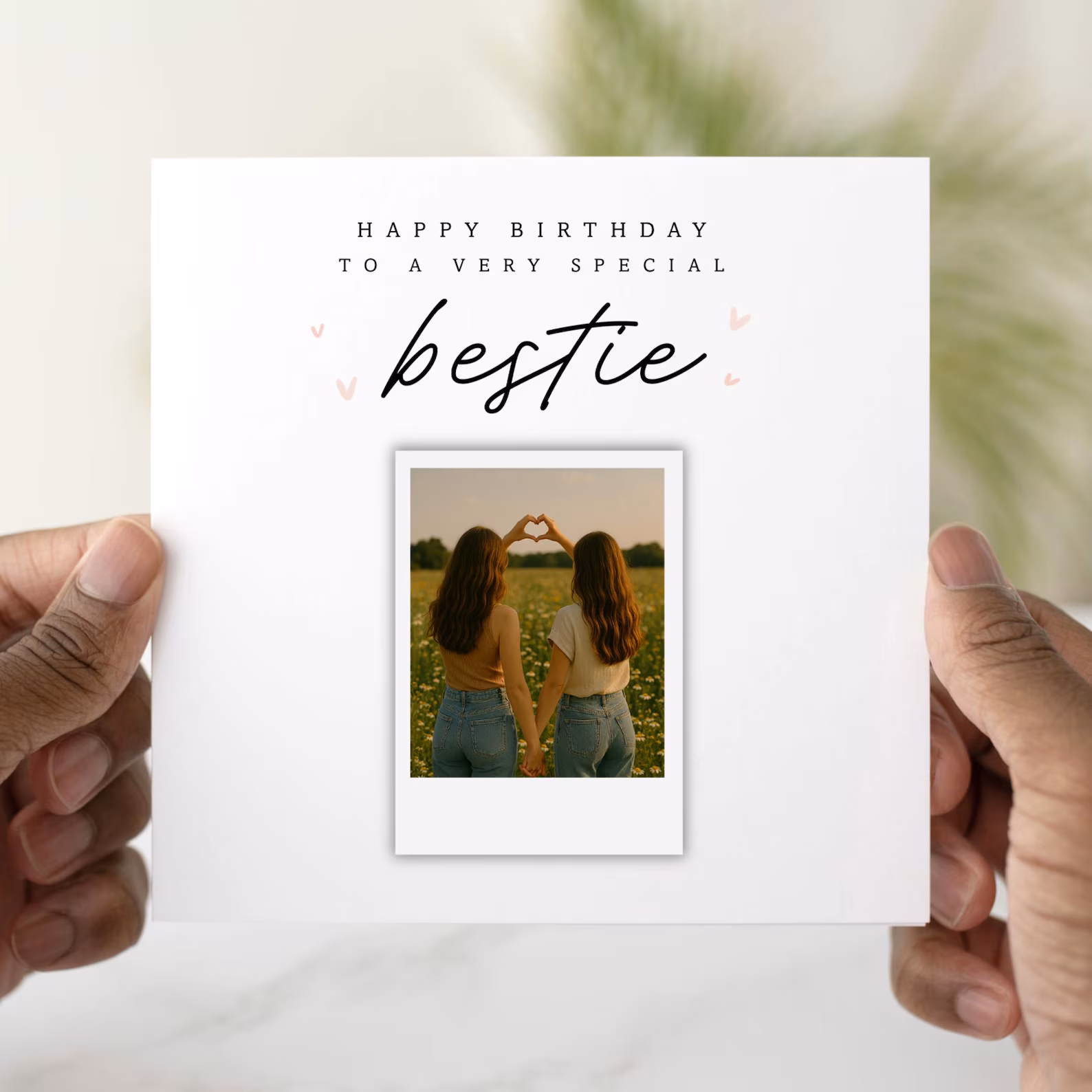 Personalised Bestie Birthday Card - Add A Photo