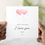 Thumbnail: Personalised I Love You Birthday Card