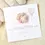 Thumbnail: Personalised 1st Birthday Card - Cute Crochet Puff Flower