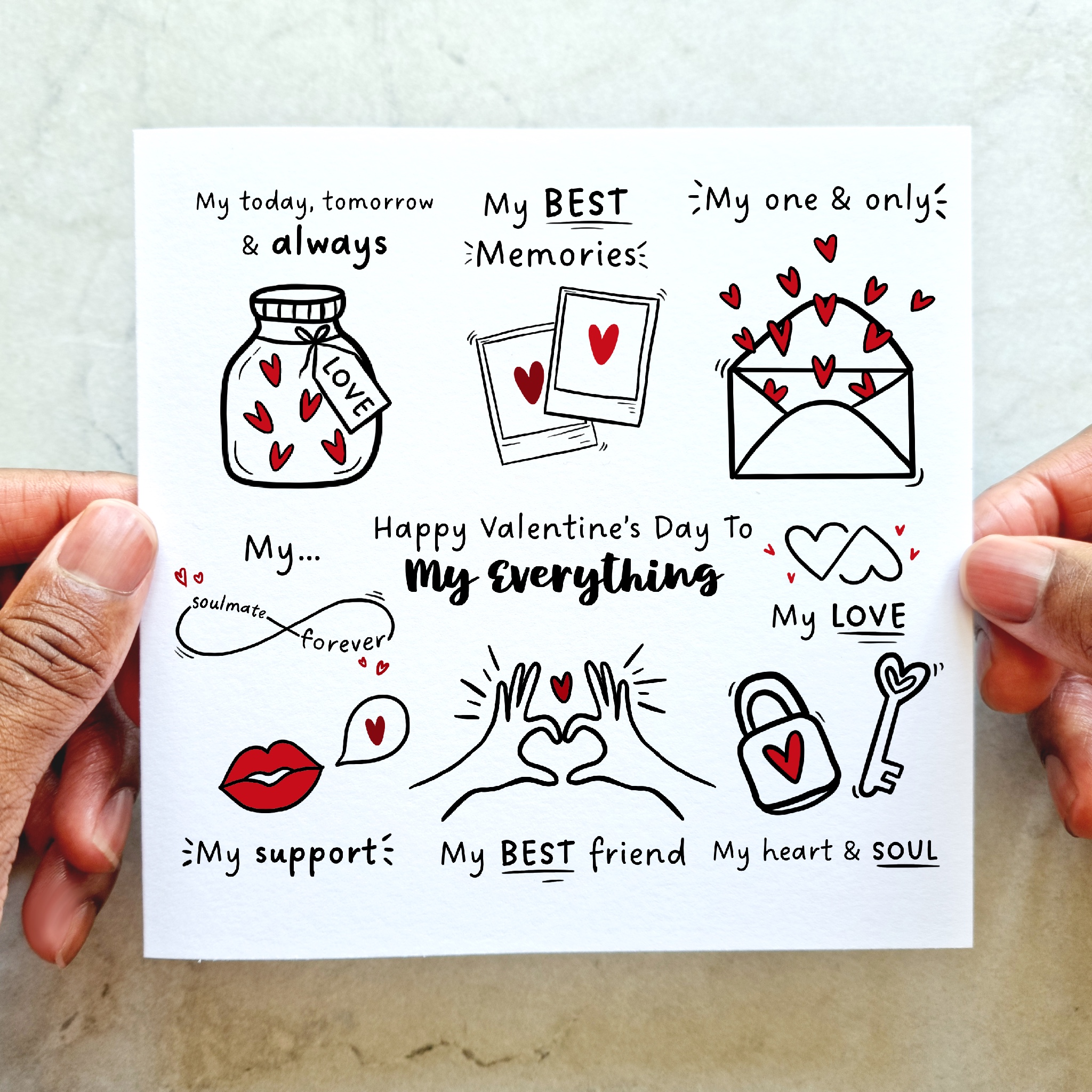 Fun My Everything Valentine's Day Card
