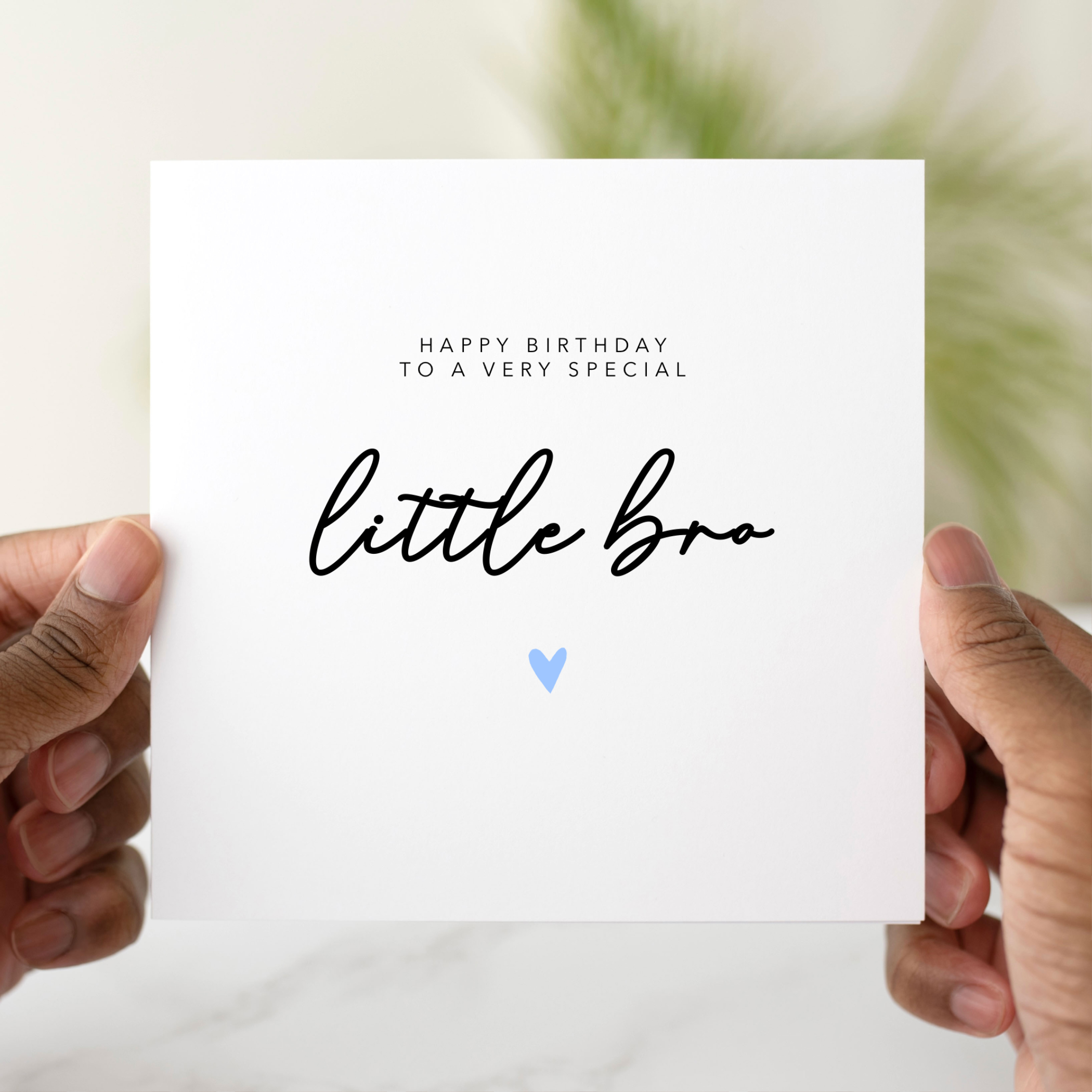 Little Brother Birthday Card - Lil Bro