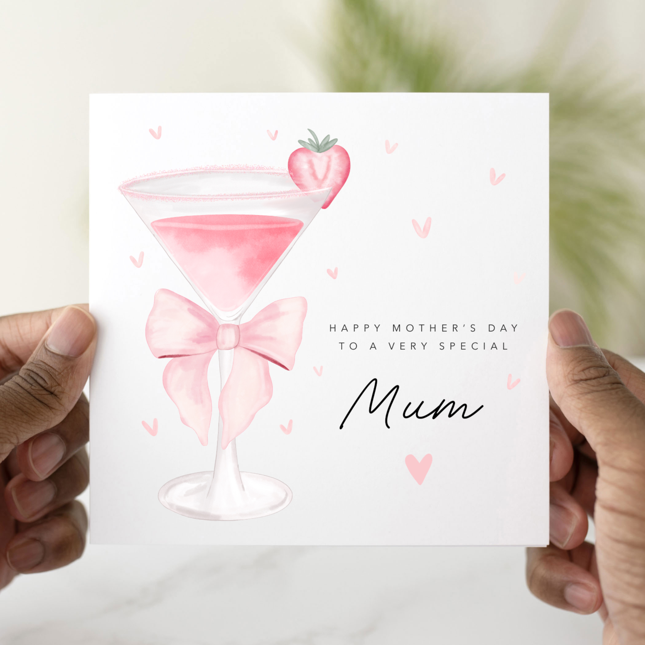 Cocktail Mum Mother's Day Card