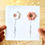 Thumbnail: Personalised Couple Card - Crochet Puff Flower