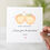 Thumbnail: Personalised Partner Birthday Card - Peach Pun