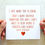 Thumbnail: Funny Romantic Birthday Card - Annoying - Red Foil