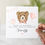 Thumbnail: Personalised Daughter 1st Birthday Card - Crochet Bear