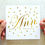 Thumbnail: Personalised Birthday Card - Gold Foil