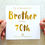 Thumbnail: Brother 70th Birthday Card - Gold Foil