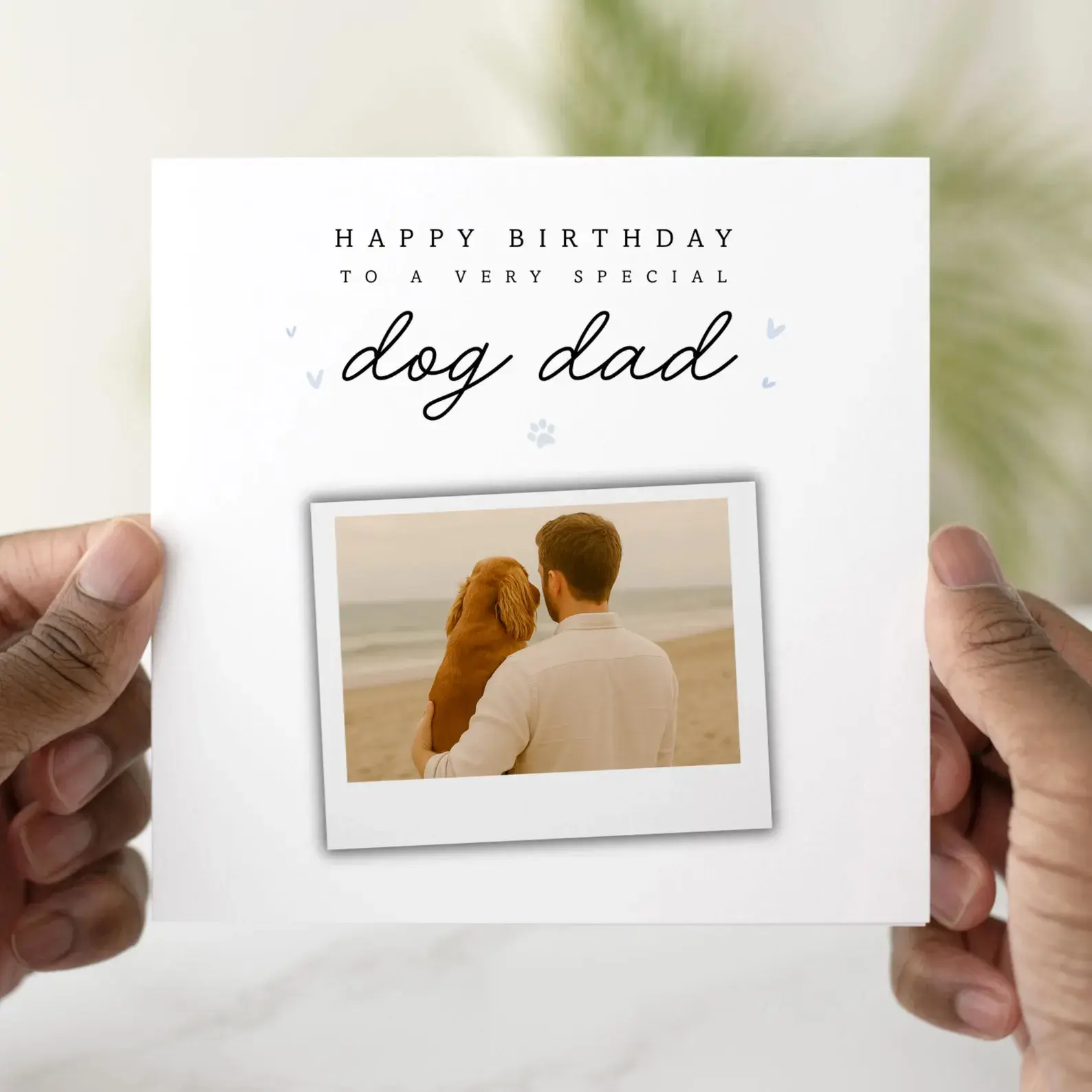 Personalised Dog Dad Birthday Card - Add A Photo
