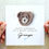 Thumbnail: Gramps Birthday Card - Crochet Bear