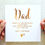 Thumbnail: Dad Birthday Card - Better - Gold Foil