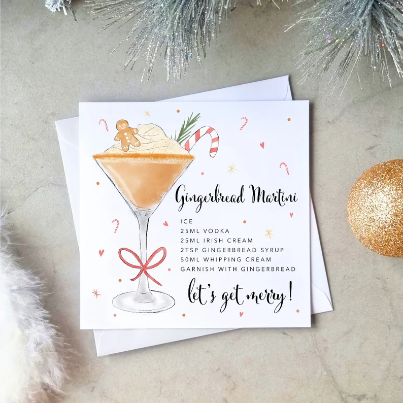 Christmas Card - Cocktail