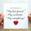 Thumbnail: Romantic Birthday Card - Soulmate - Crochet Heart