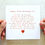 Thumbnail: 30th Birthday Card - My Everything - Red Foil
