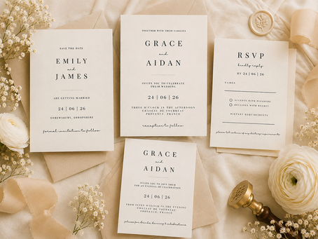 The Ultimate Guide to Minimalist Wedding Stationery