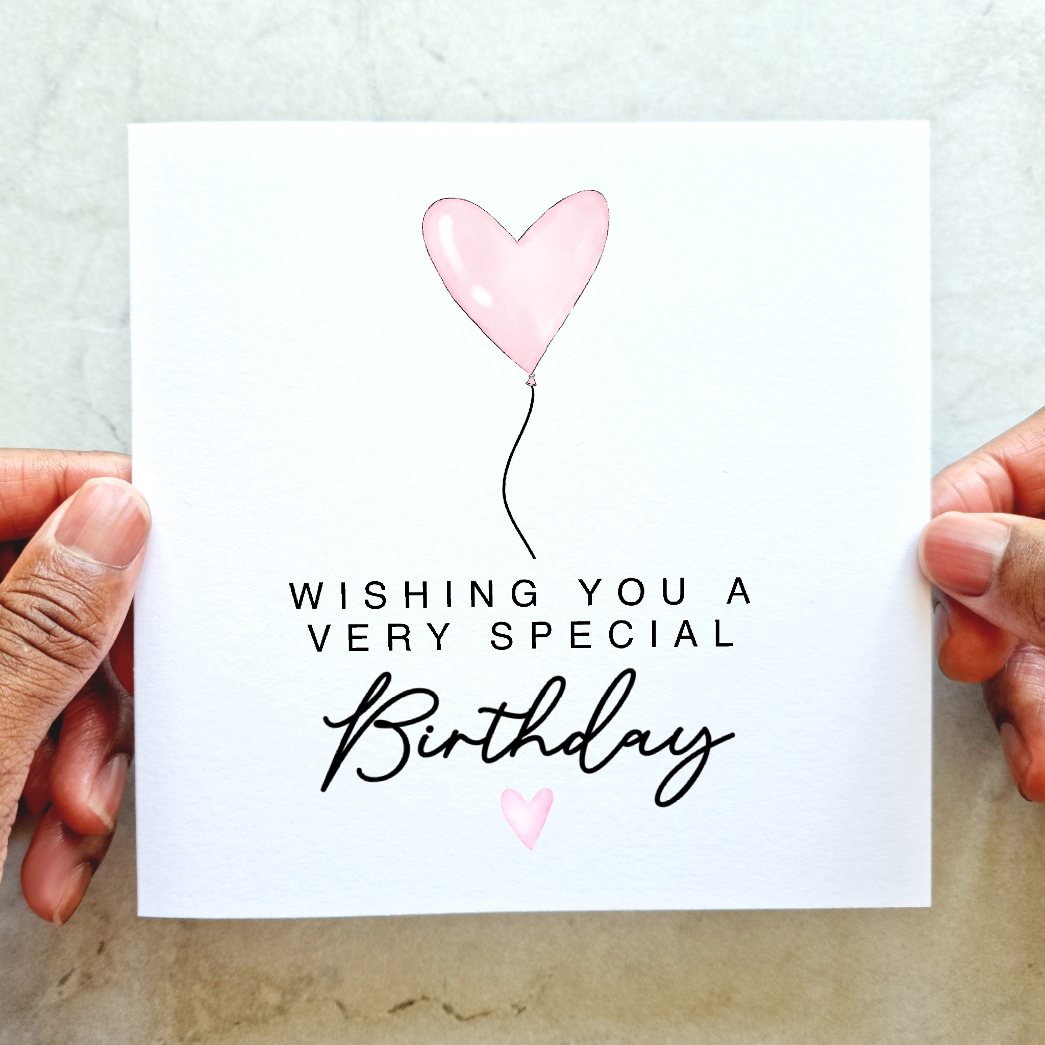 Birthday Card - Very Special