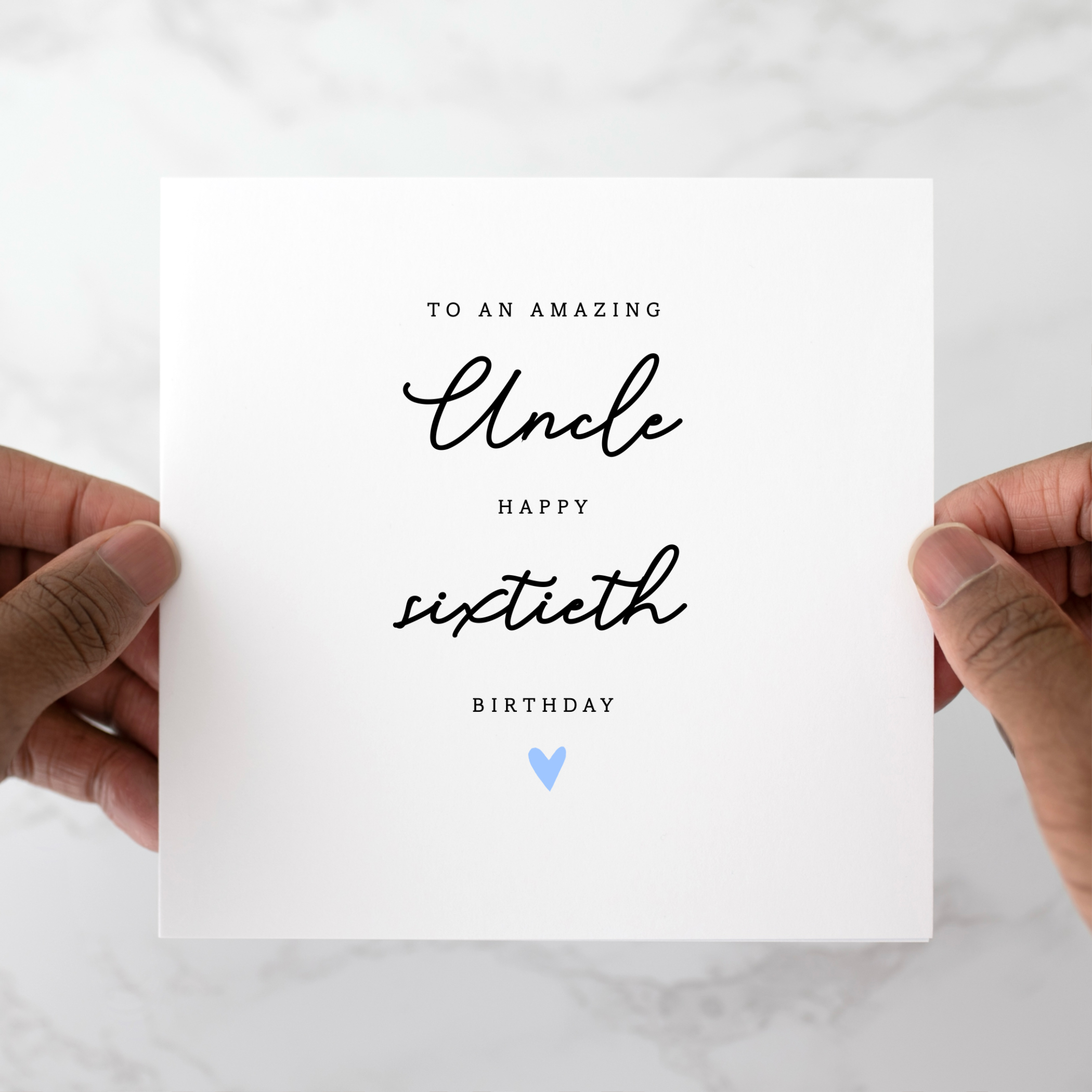 Uncle 60th Birthday Card