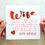 Thumbnail: Wife Birthday Card - Meaningful - Red Foil