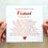 Thumbnail: Fiancé Birthday Card - Thank You For - Red Foil